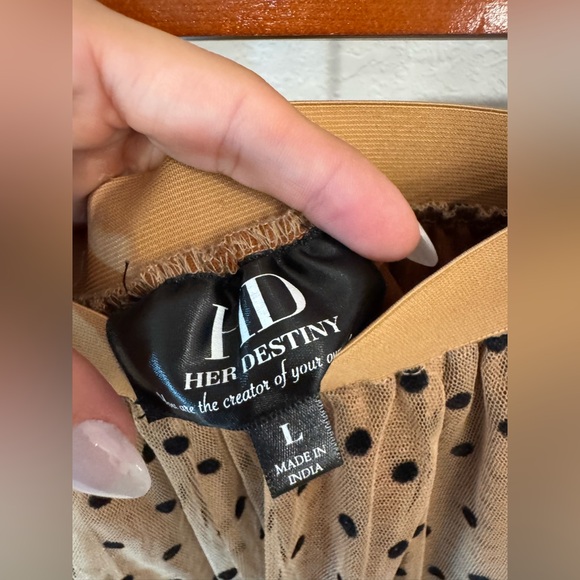 Polkadot maxi skirt - Picture 3 of 3